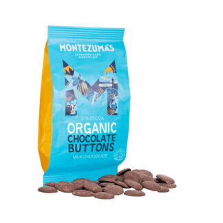 Montezuma's Organic Milk Chocolate Buttons 120g