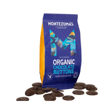 Montezuma’s Organic Dark Chocolate Buttons 120g