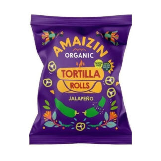 Amaizin Jalapeno Tortilla Rolls 100g
