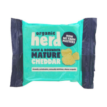 Organic Herd Rich & Rounded Mature Cheddar 200g
