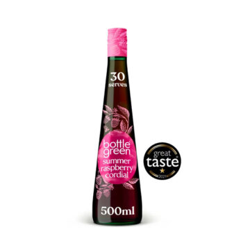 Bottled Green Summer Raspberry Cordial 500ml