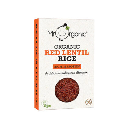 Mr Organic Red Lentil Rice 250g