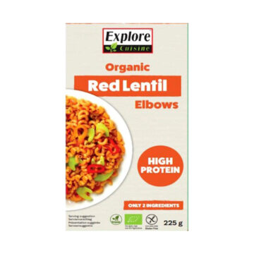 Explore Cuisine Red Lentil Elbows Organic 225g