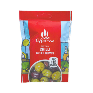 Cypressa Pitted Chilli Greek Olives 50g
