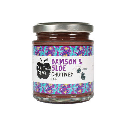 Fruits of the Forage Damson & Sloe Chutney 200g