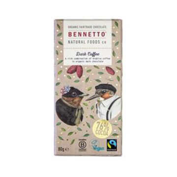 Bennetto Dark Coffee 80g