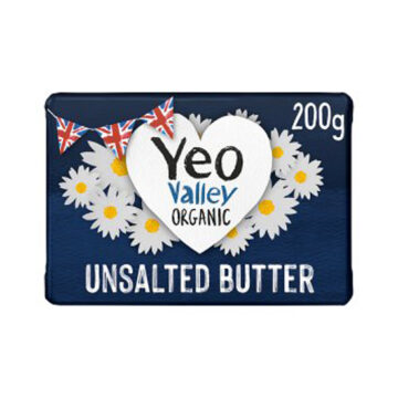 Yeo Valley Unsalted Butter 200g