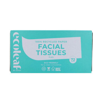 Ecoleaf Facial Tissues 3ply 72 sheets