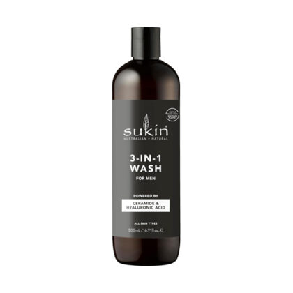 Sukin 3-in-1 Wash for Men 500ml