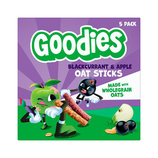 Goodies Blackcurrant & Apple Oat Sticks 5x23g