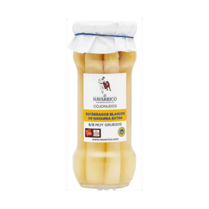 El Navarrico White Asparagus Extra Quality 330g