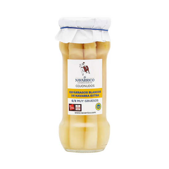 El Navarrico White Asparagus Extra Quality 330g