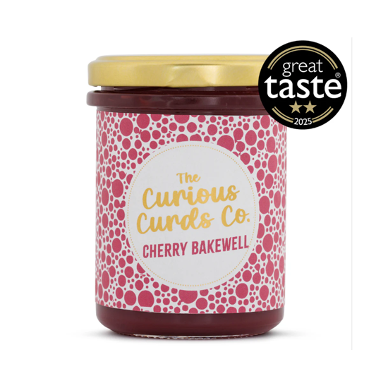 The Curious Curds Co. Cherry Bakewell 210g