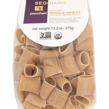 Seggiano Whole Wheat Ancient Grain Pasta Paccheri Organic 375g