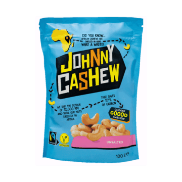 Johnny Cashew Nuts Unsalted 100g