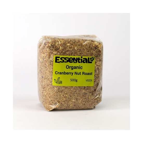 Essential Cranberry Nut Roast Organic 500g