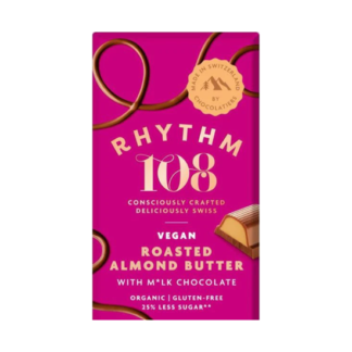 Rhythm 108 Roasted Almond Butter tablets 100g