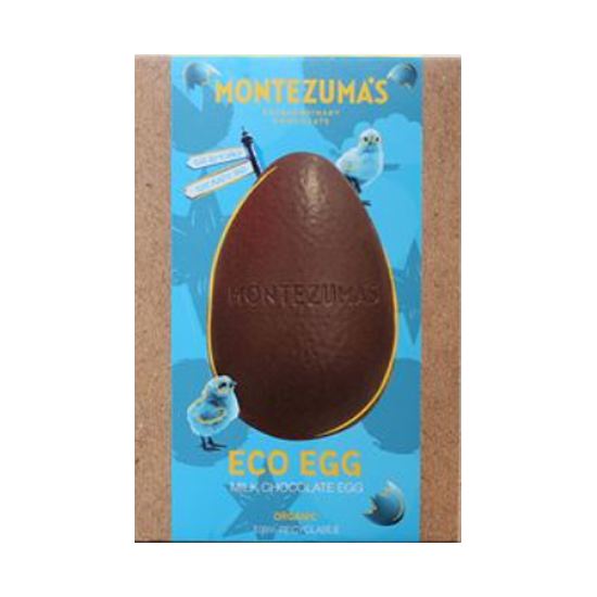 Montezuma’s Milk Chocolate Eco Egg Organic 150g