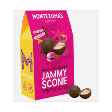 Montezuma’s Milk Chocolate Jammy Scone Truffle Bites 120g