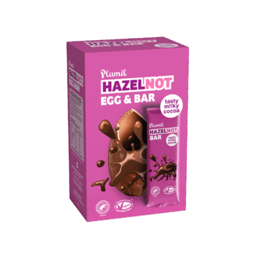 Plamil HazelNot Egg & Bar 125g