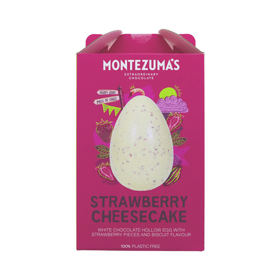 Montezuma’s Strawberry Cheesecake Chocolate Egg 150g