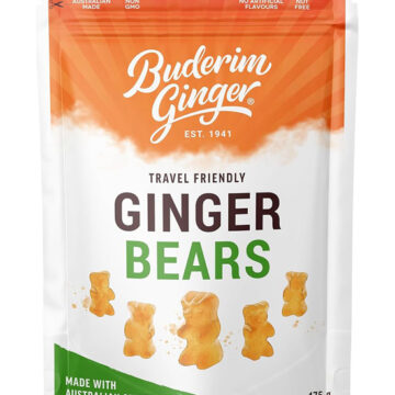 Buderim Ginger Travel Friendly Ginger Bears 175g
