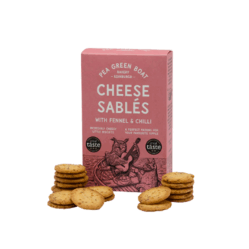Pea Green Boat Cheese Sablés Fennel & Chilli 80g