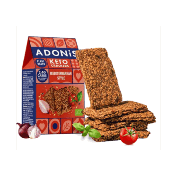 Adonis Mediterranean Style Keto Crackers 60g