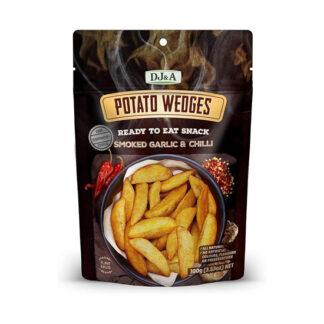 DJ&A Potato Wedges Smoked Garlic & Chilli 100g