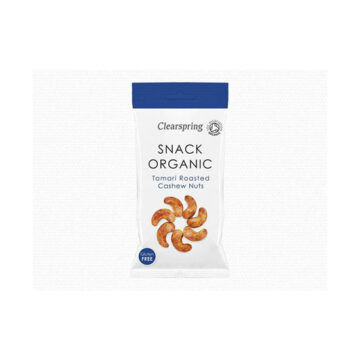 Clearspring Yaemon Tamari Roast Cashew Nuts 30g