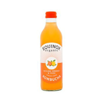 Equinox Sicilian Orange & Yuzu Kombucha Organic  275ml