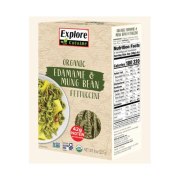 Explore Cuisine Edamame & Mung Bean Fettucine Organic 200g