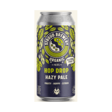 Stroud Brewery Hop Drop Hazy Pale Organic 440ml