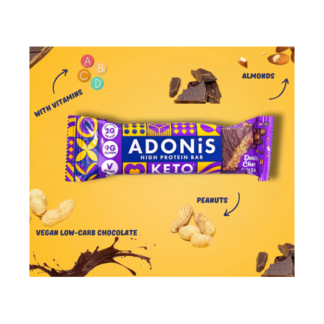 Adonis Keto Protein Bar Double Choc Crisp 45g