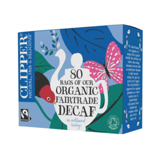 Clipper Decaf Fairtrade Tea Organic 80 bags
