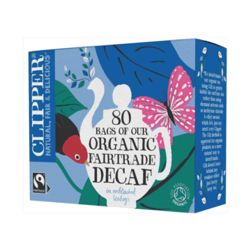 Clipper Decaf Fairtrade Tea Organic 80 bags