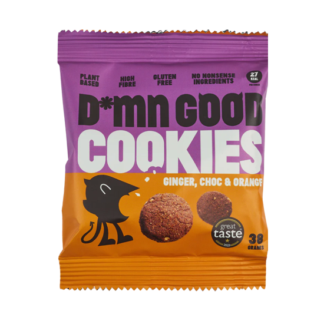 D*mn Good Cookies Ginger, Choc & Orange 38g