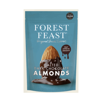 Forest Feast Dark Chocolate Almonds 120g