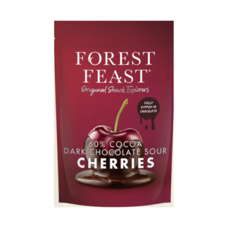 Forest Feast Dark Chocolate Sour Cherries 120g
