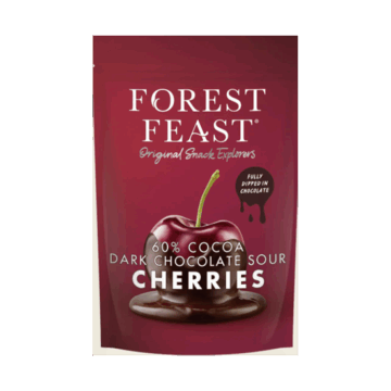 Forest Feast Dark Chocolate Sour Cherries 120g