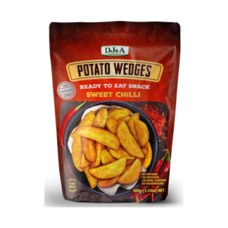 DJ&A Potato Wedges Sweet Chilli 100g