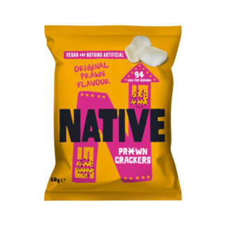 Native Pr*wn Crackers Original Prawn Flavour 60g