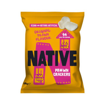 Native Pr*wn Crackers Original Prawn Flavour 60g