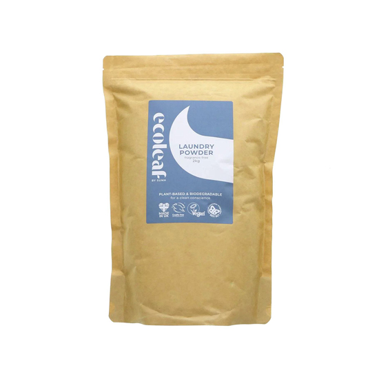 Ecoleaf Laundry Powder Fragrance Free 2kg