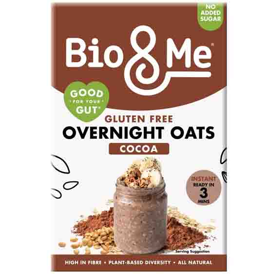Bio & Me Cocoa Gluten free Overnight Oats 350g