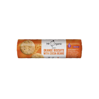 Mr Organic Orange Biscuits with Cocoa Beans
