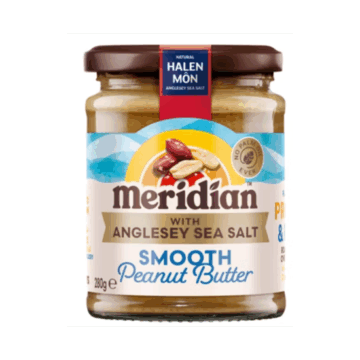 Meridian Smooth Peanut Butter with Anglesey Sea Salt 280g