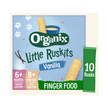 Organix Little Ruskit Vanilla Biscuits 60g
