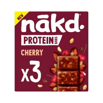 Nakd Cherry Cerise Protein Bars 3x45g