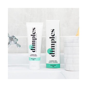 Dimples Re-mineralising Hydroxyapatite Toothpaste English Mint 75ml